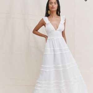 Reformation Hampton Dress NWT, size 6, Ivor